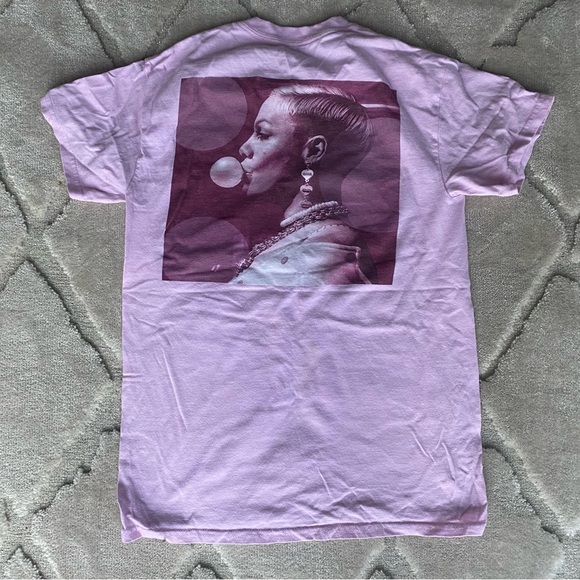 Zumiez Tops - Jerry Leigh Pink Musician Music Pop Official t-Shirt Graphic Spell OUT